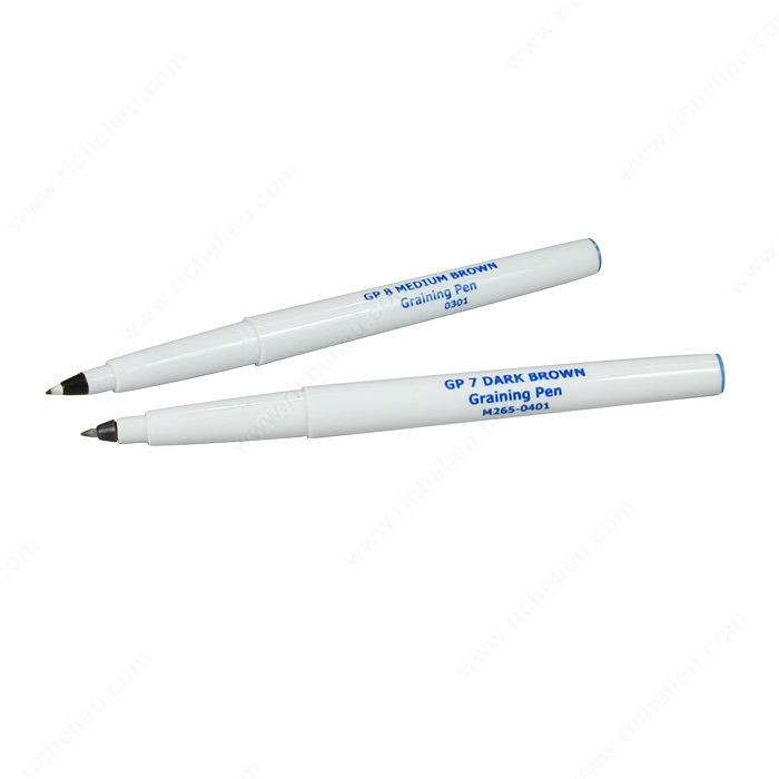 Ultra-Fine Graining Pencil, Finish Medium Brown PRO-PACK 2