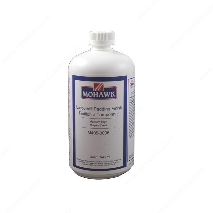 Lacover Padding Finish, Volume 32 oz, Specification Medium Solids