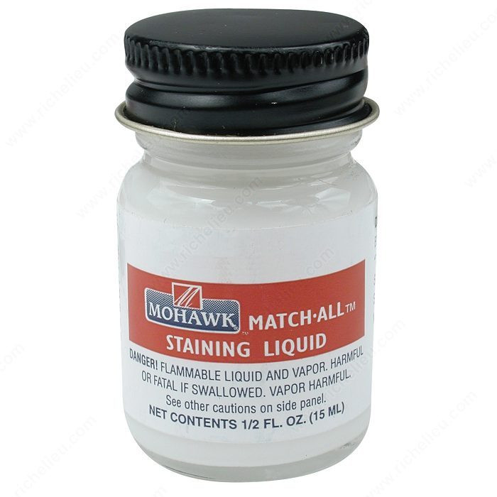 Match-All Staining Liquids, Finish Red Brown