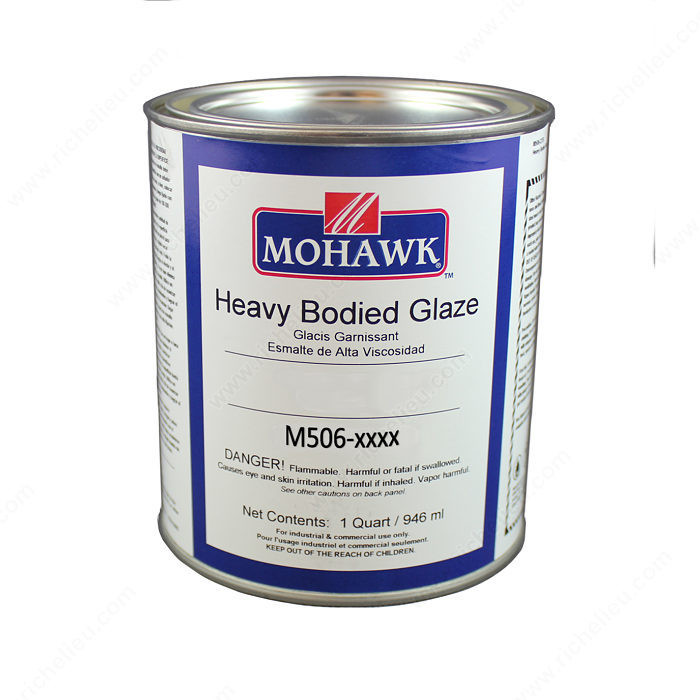 Heavy-Bodied Glaze, Volume 1 qt, Finish Jet Black