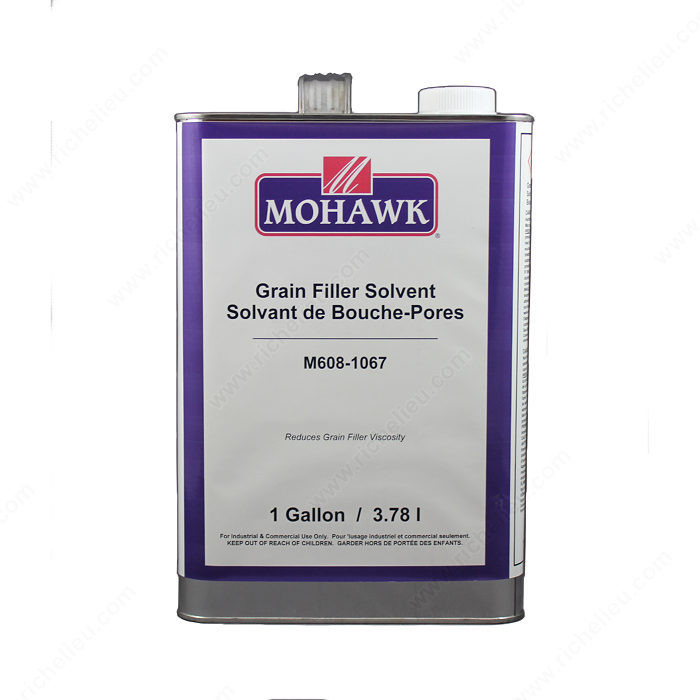 Grain Filler & Solvent, Volume 1 gal., Finish Neutral
