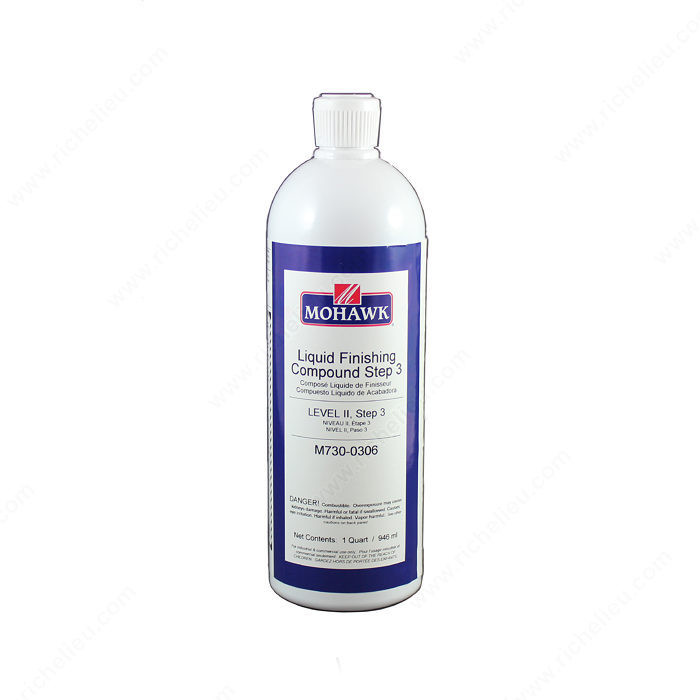 Liquid Rubbing Compound (3-Step), Grade Finishing Compound