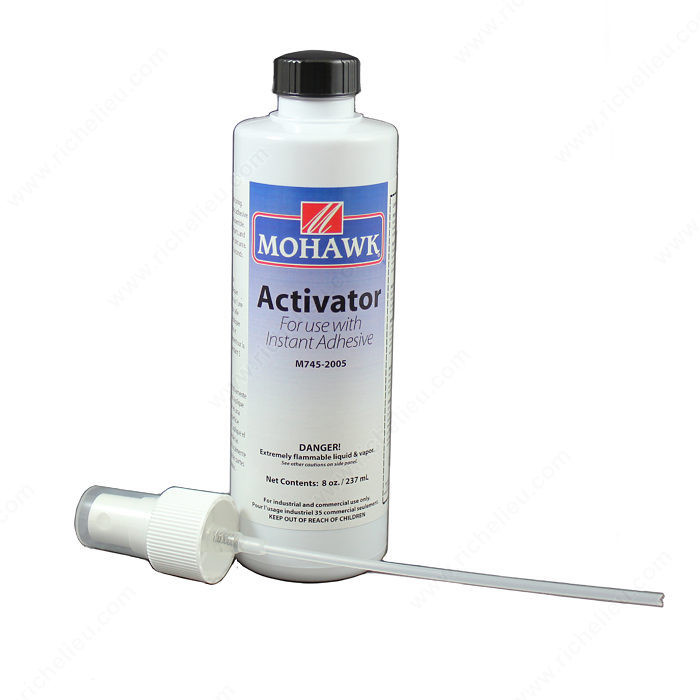 Cyanoacrylate Activator, Size 8 oz