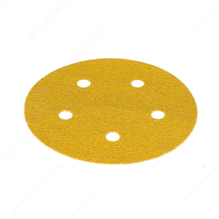 Bulldog Gold Discs - Mirka, Grit Texture Medium, Grit 100, Ventilation Holes 5 Holes