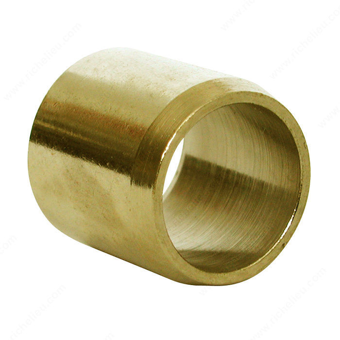 Metal Shelf Pin Sleeve - 1/4'', For Series 128, Finish Brass