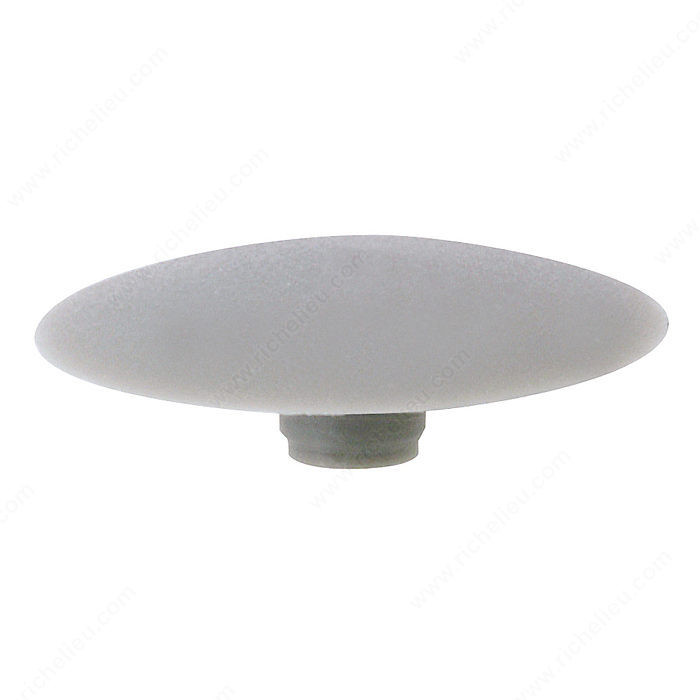 Cover Caps for #8 Square Drive Screws - 1.27 cm (1/2) in Diameter, Finish Dark Grey