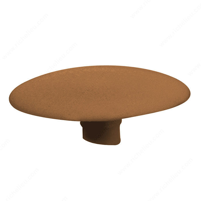 Cover Caps for #8 Square Drive Screws - 1.27 cm (1/2) in Diameter, Finish Caramel