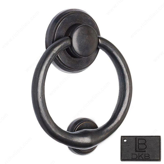 Arch Door Knocker - Montana, Finish Dark Bronze