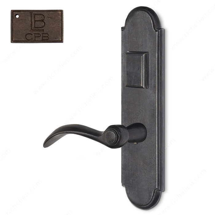 Left Mortise Handle Entry, Lever L1, 2.75 - Montana, Finish Copper Bronze