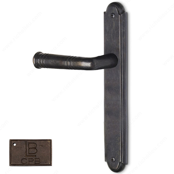 Left Hand Multipoint Full Dummy, European Cylinder, Lever L3 - Montana, Finish Copper Bronze