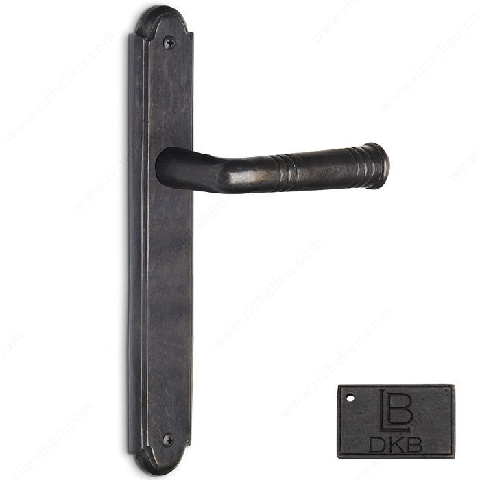 Right Hand Multipoint Full Dummy, European Cylinder, Lever L3 - Montana, Finish Dark Bronze