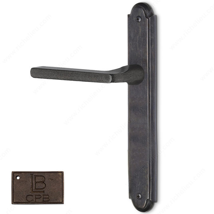 Right Hand Multipoint Full Dummy, European Cylinder, Lever L4 - Montana, Finish Copper Bronze
