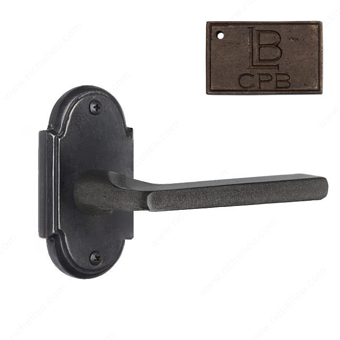 Rosette Full Dummy Set, Lever L2 - Montana, Finish Copper Bronze