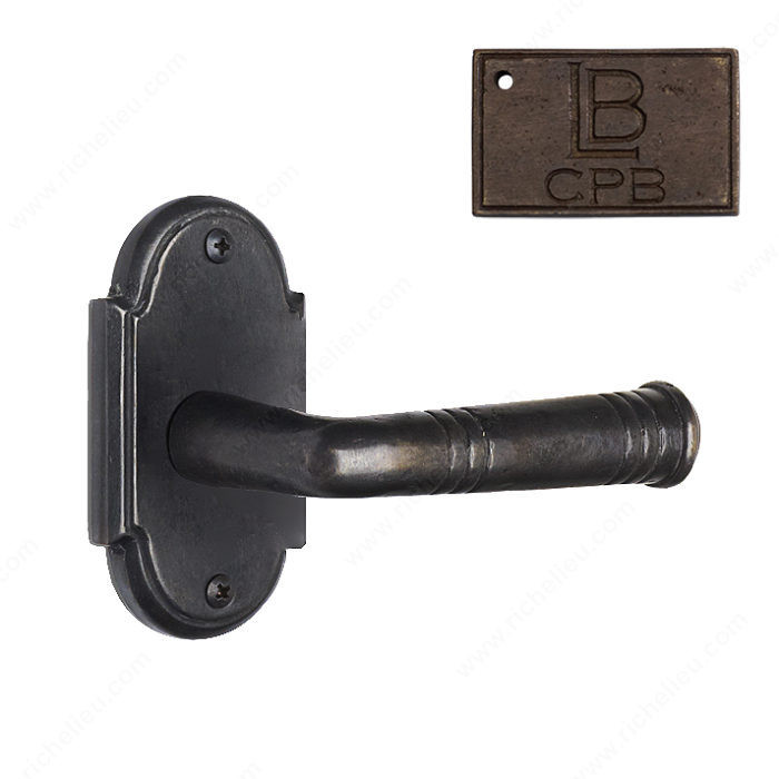 Rosette Full Dummy Set, Lever L3 - Montana, Finish Copper Bronze