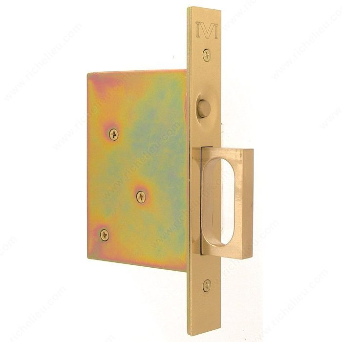 Spring-Loaded Edge Pulls - Material: Steel, Finish Satin Nickel