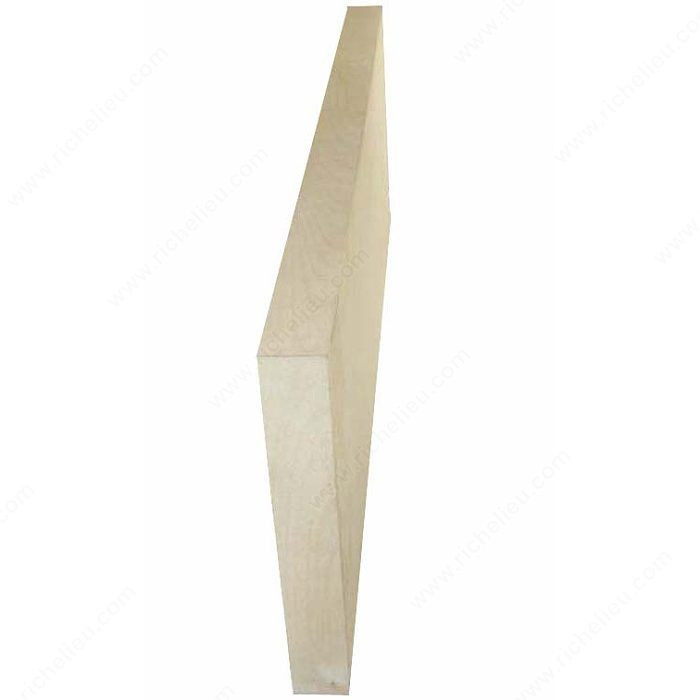 Components - Lightweight Panels, Height 36 in, Depth 12 3/4 in, Edges 1 Long, 2 Short, Finish MDF