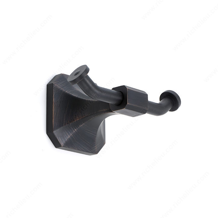 Bathroom Hook - Riviera Collection, Finish Brushed Oil-Rubbed Bronze