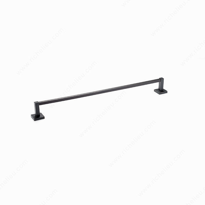 Towel Bar - Palisades Collection, Length - Overall Dimensions 495 mm, Finish Brushed Oil-Rubbed Bronze, Center-to-Center 444 mm