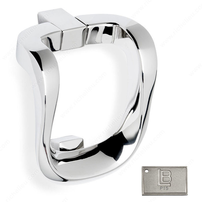Door Knocker - New York, Finish PVD Brushed Nickel