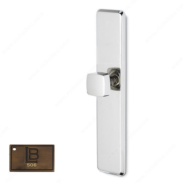 Escutcheon Passage Set, Knob K6, 2.38 - New York, Finish Brushed Antique Brass