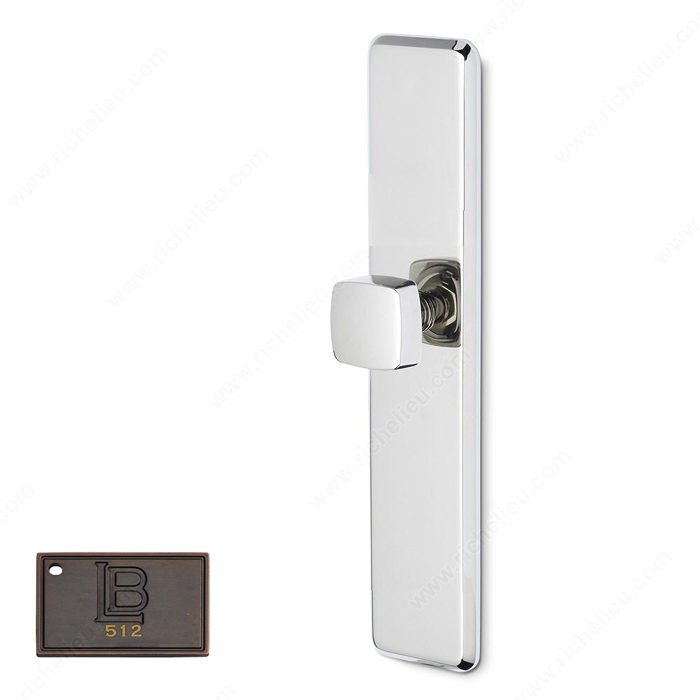 Escutcheon Passage Set, Knob K6, 2.38 - New York, Finish Brushed Oil-Rubbed Bronze