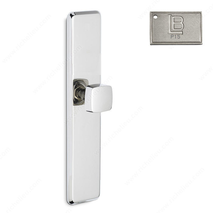 Right Escutcheon Privacy Set, Knob K6, 2.38 - New York, Finish PVD Brushed Nickel