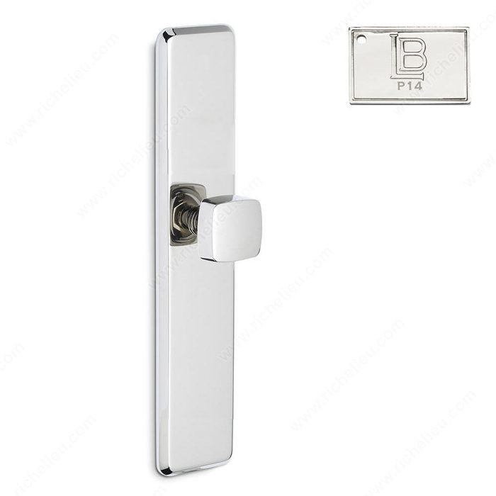 Right Escutcheon Privacy Set, Knob K6, 2.75 - New York, Finish PVD Polished Nickel
