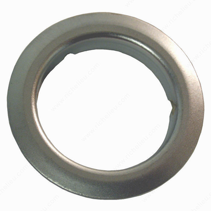 Trim Ring, Fits: 7/8" and 1- 1/8" cylinder diameter cabinet locks, Cylinder Diameter 7/8 in, Thickness 0.36 in PRO-PACK 3