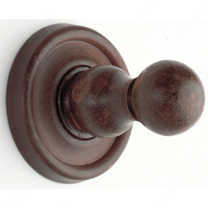Provence Series Hook, Finish Rust