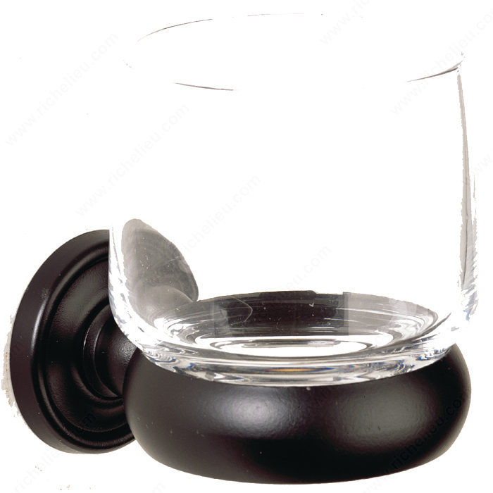 Tumbler Holder - Provence Series, Finish Satin Steel