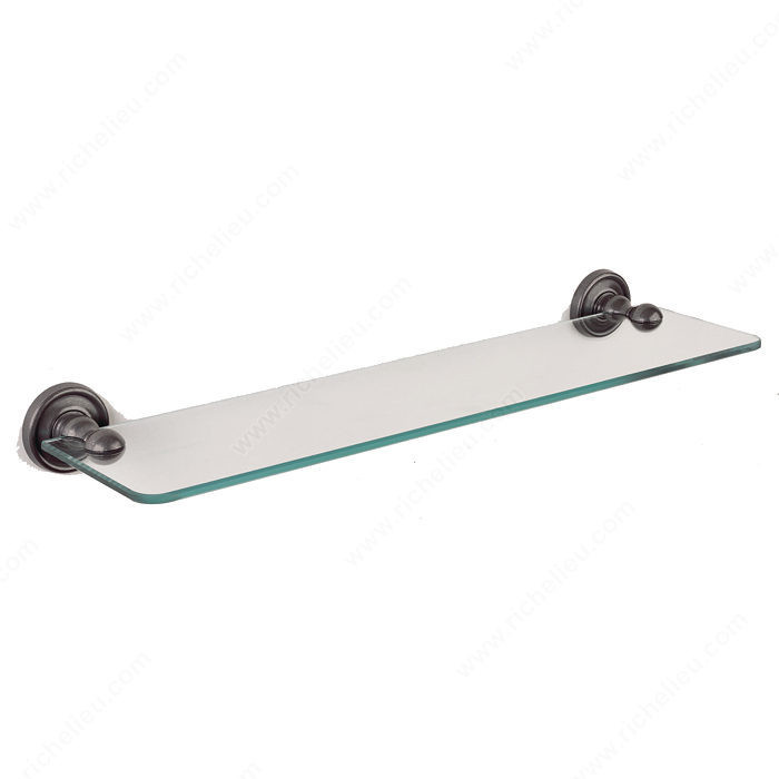 Glass Shelf - Provence Series, Finish Rust