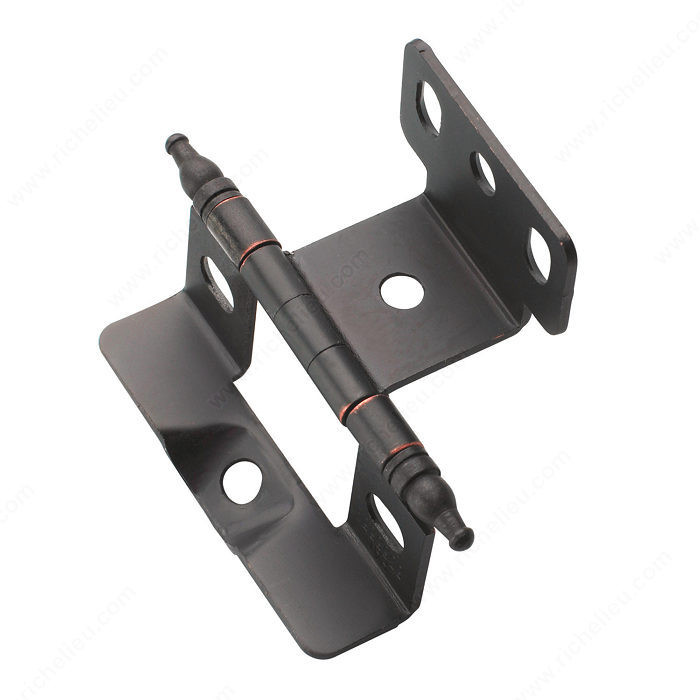 Hinge - 3175, Collection Full Inset, Full Wrap, Ball Tip, Finish Sterling Nickel PRO-PACK 2