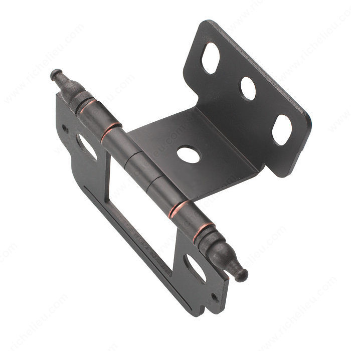 Hinge - 3180, Length - Overall Dimensions 2.449 in, Collection Full Inset, Partial Wrap, Ball Tip PRO-PACK 2