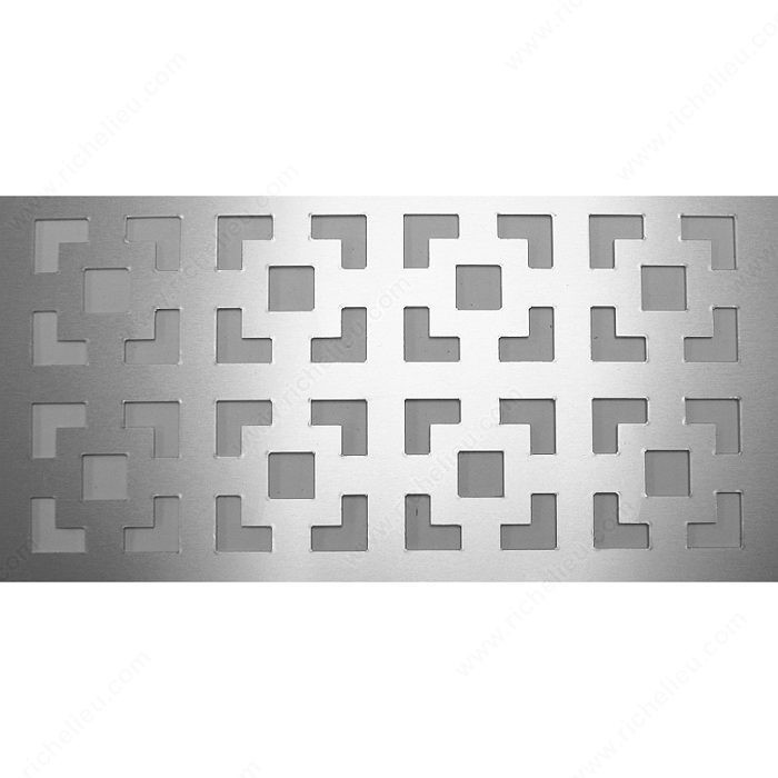 Alegro DL - Screening Panel, Finish Aluminum