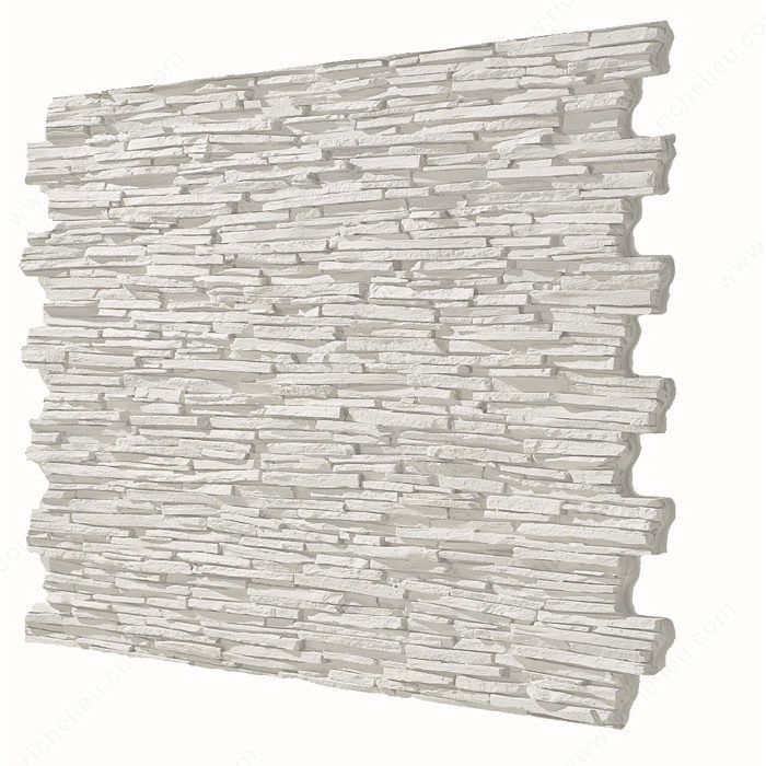Pizarra Alpes Stone, Finish Italian White, Color Group White/Pale