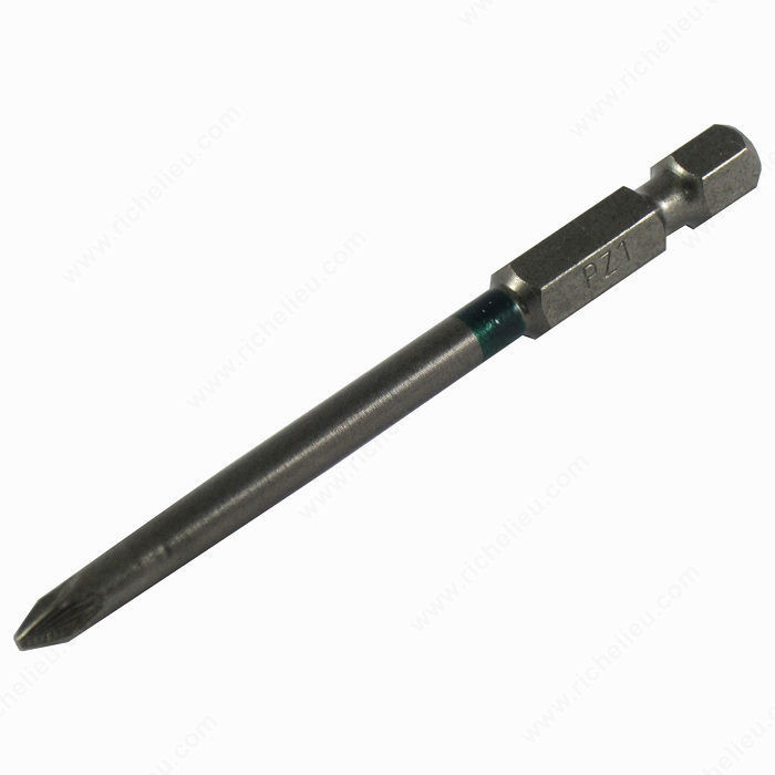 Pozi Driv Bits, PZDB, Size #1, Compatible Screws #5-6-7