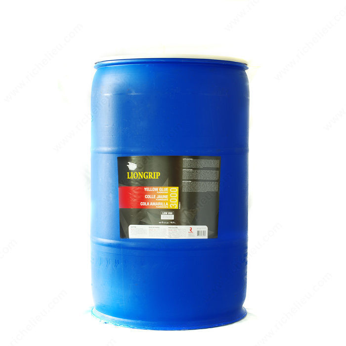 Yellow Glue - LIONGRIP 3000, Volume 45 gal.
