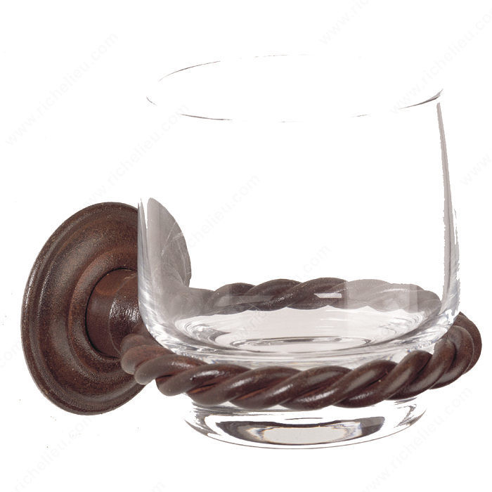 Tumbler Holder - Riviera Series, Finish Satin Black