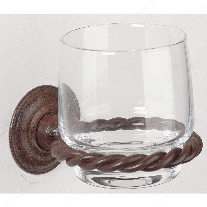 Tumbler Holder - Riviera Series, Finish Rust