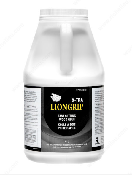 Fast Setting Wood Glue - LIONGRIP X-TRA , 1 GALLON