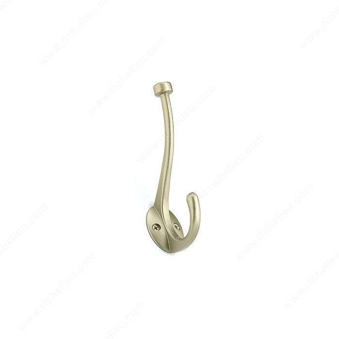 Transitional Metal Hook - 026, Finish Pewter, Our Divisions Richelieu PRO-PACK 2