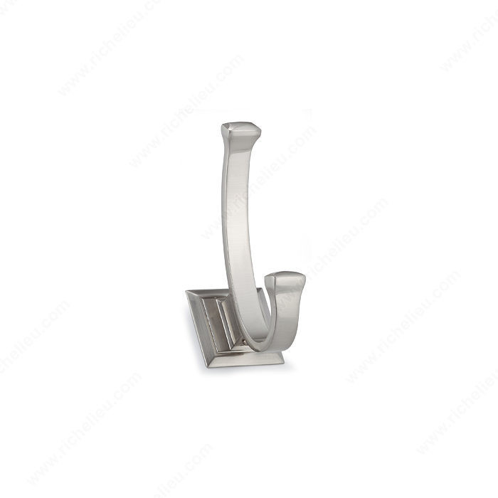 Transitional Metal Hook - 1173, Finish Brushed Nickel