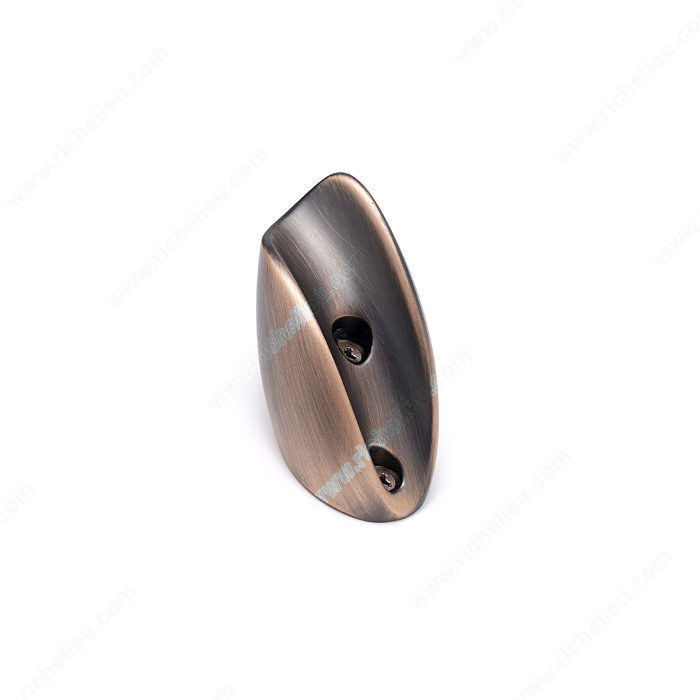 Contemporary Metal Hook - 1203, Finish Brushed Oil-Rubbed Bronze