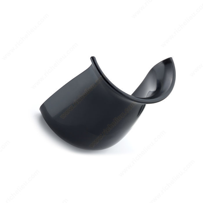 Contemporary Key Hook - 1214, Cup Hook, Finish Black