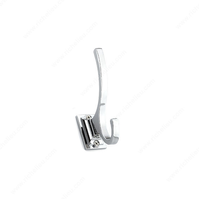 Transitional Metal Hook - 1233, Finish Chrome, Our Divisions Richelieu