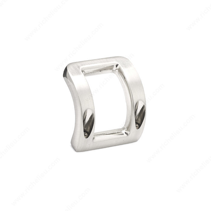 Contemporary Metal Hook - 1293, Finish Brushed Nickel