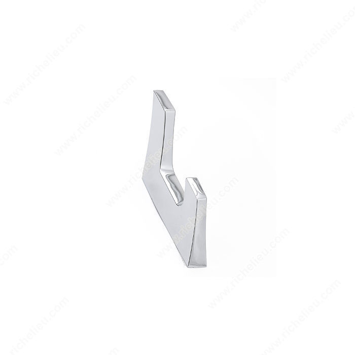 Contemporary Metal Hook - 2303, Finish Chrome PRO-PACK 2