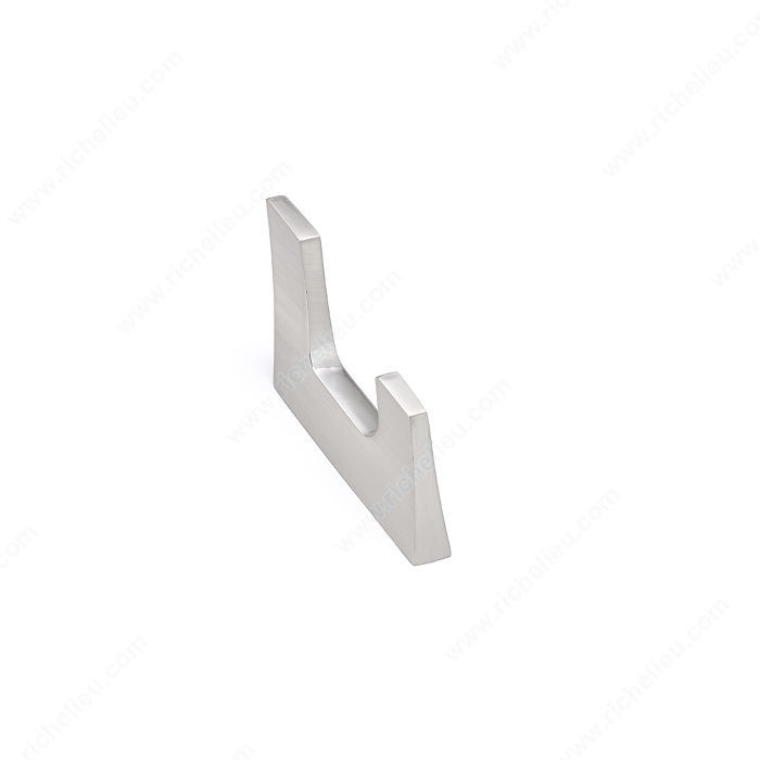 Contemporary Metal Hook - 2303, Finish Brushed Nickel PRO-PACK 2