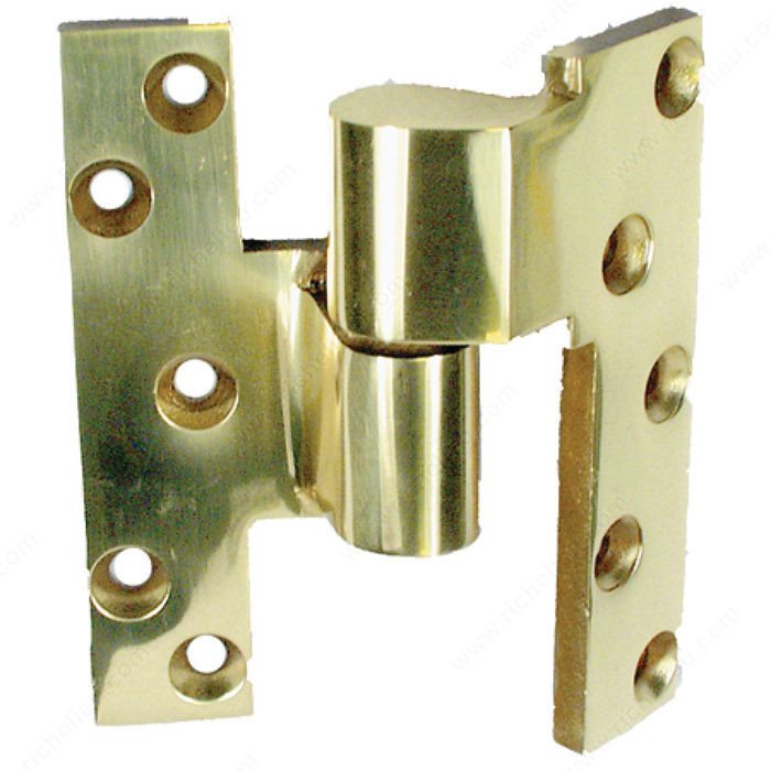 3/4-in Offset Single-Acting Intermediate Hinge, Color/Finish Polished Chrome, Type Left-Handed