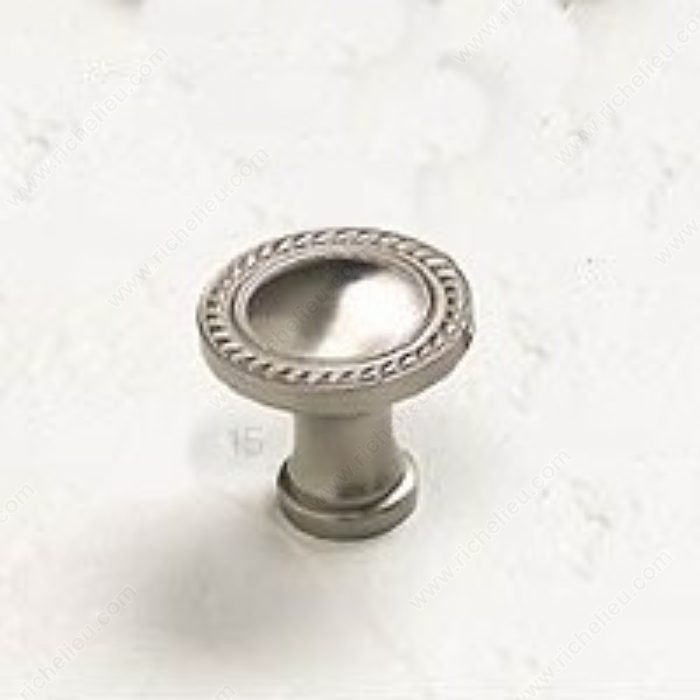 Knob 1-3/8 Satin Nickel